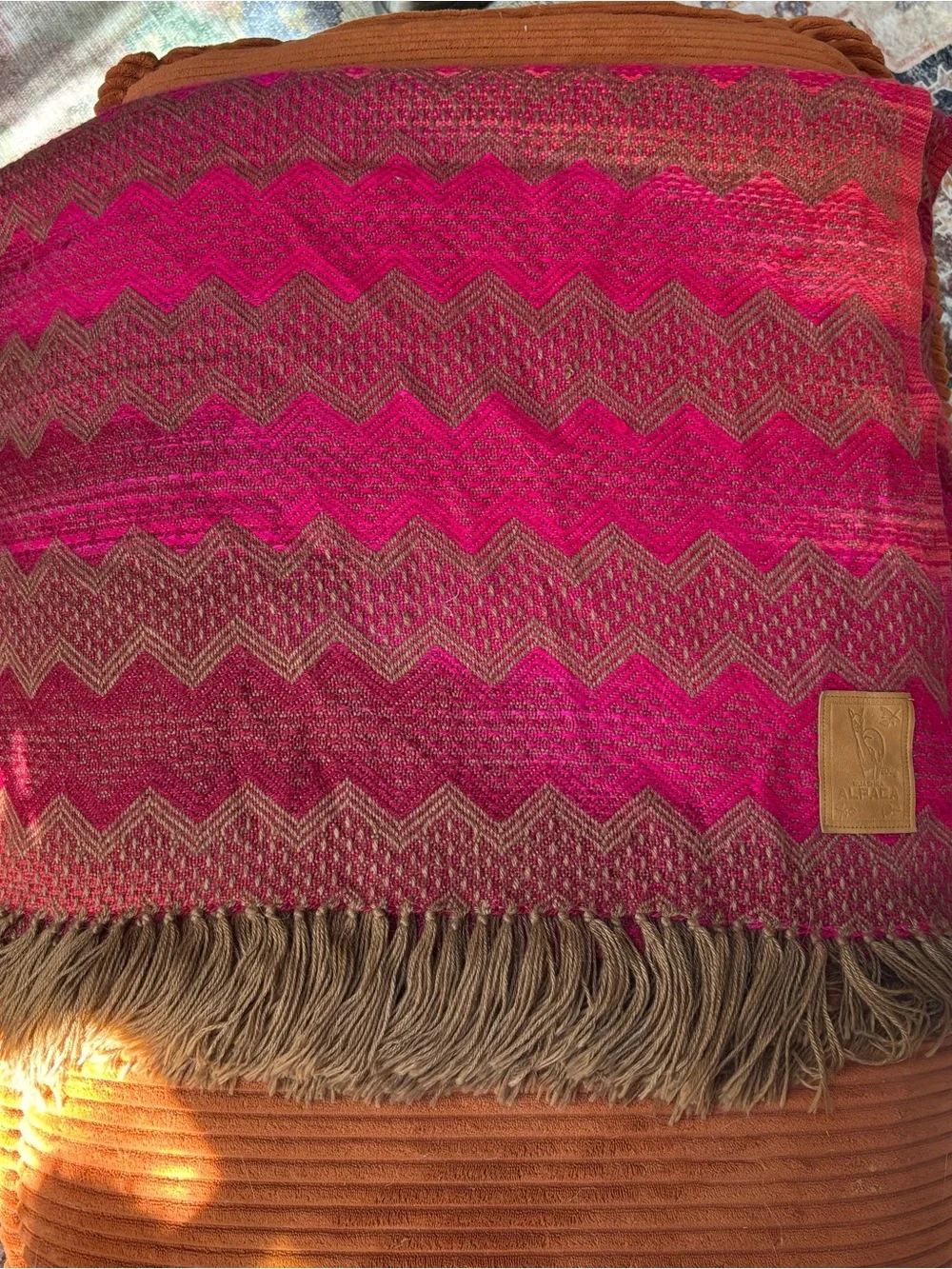 Ruashka Alpaca Throw Blanket